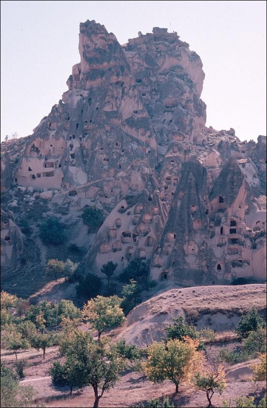 Uchisar Castle, Cappadocia, Turkey