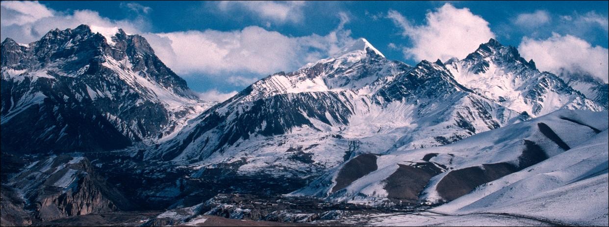 View of the pass, Annapurna Circuit, Nepal