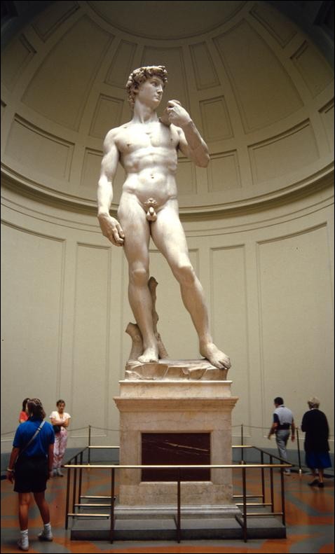 Michelangelo’s David, Galleria dell’Academia, Florence, Italy