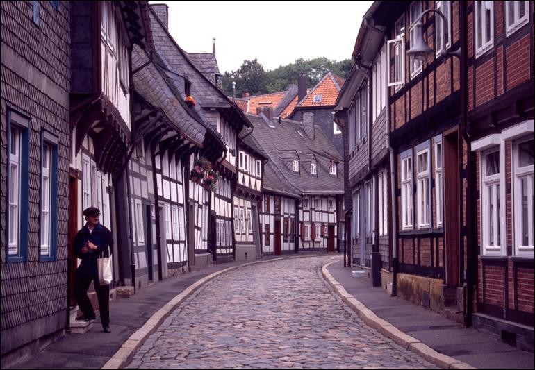 Half-timbered houses, Goslar, Germany