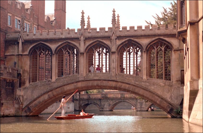 Bridge of Sighs, St. John’s College, Cambridge, England