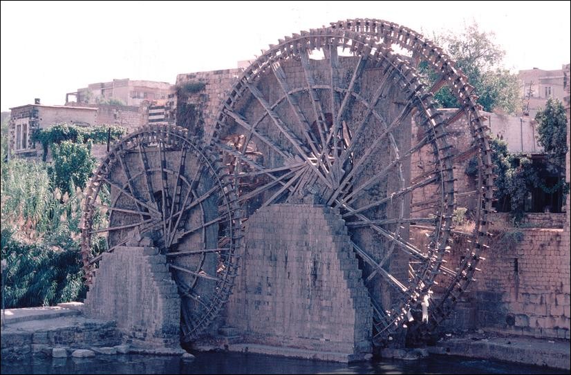 Water wheels, Hama, Syria