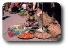 Woman selling vegetables at the market, Inle Lake, Myanmar