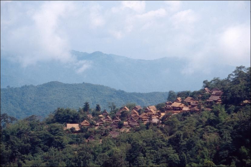 Village near Phongsali, Laos