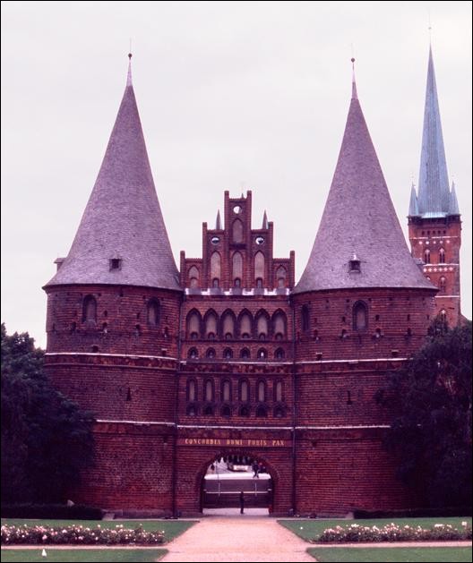 Holstentor, Lübeck, Germany