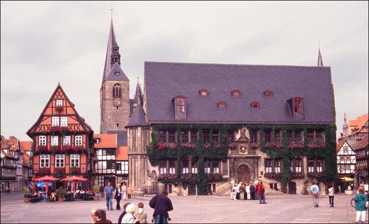 Rathaus, Marktplatz, Quedlinburg, Germany