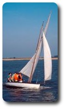 A half-decker on the Norfolk Broads, England